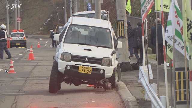 タイヤ直撃で女児重体事故　車の所有者を逮捕　過失運転致傷の疑い　運転手以外では異例